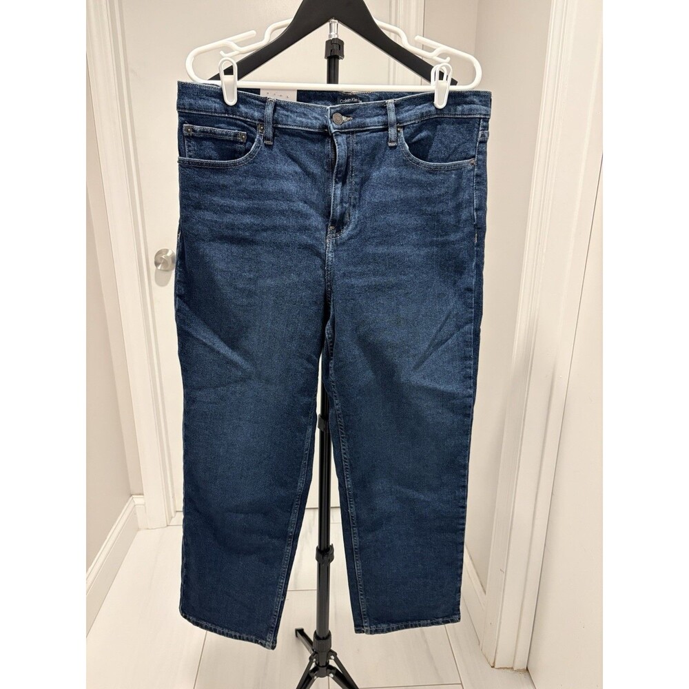 Calvin Klein Dark Blue Jeans NWT Size 14